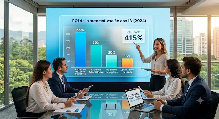 Las ventajas del ROI de la automatización con IA
